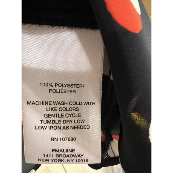 EMALINE Woman 1X/2X Tunic Blouse Top, 3/4 Length sleeve - Picture 6 of 7